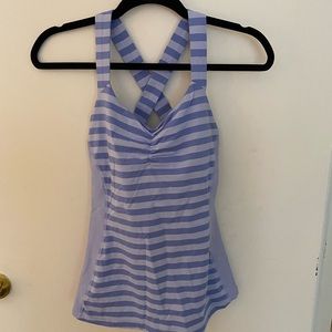 Lululemon purple tank top size 6